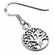 Tree of Life Sterling Silver Earrings - ep337